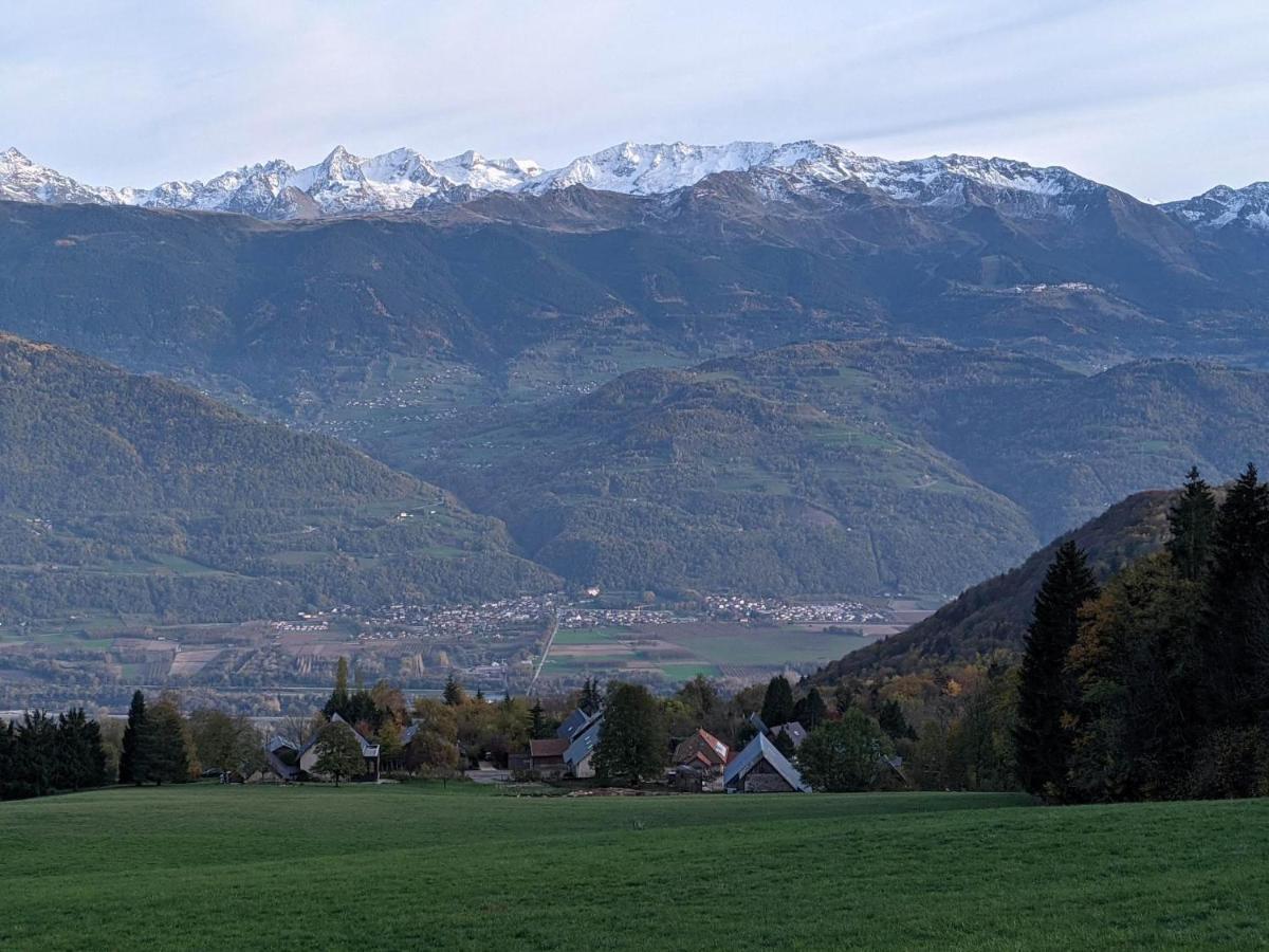 Appartement De Plain-Pied En Montagne Avec Vue Merveilleuse Sur Le Massif De Belledonne Saint Bernard du Touvet Dış mekan fotoğraf