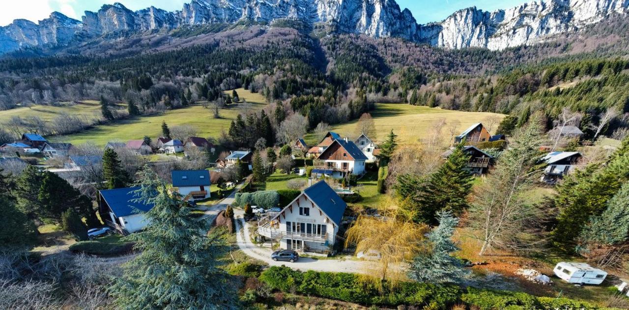 Appartement De Plain-Pied En Montagne Avec Vue Merveilleuse Sur Le Massif De Belledonne Saint Bernard du Touvet Dış mekan fotoğraf