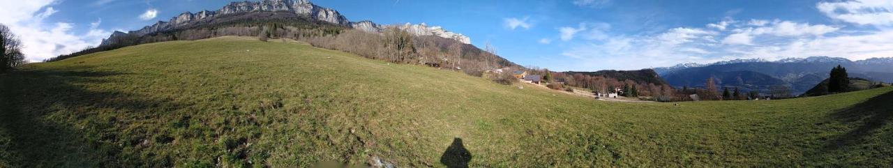 Appartement De Plain-Pied En Montagne Avec Vue Merveilleuse Sur Le Massif De Belledonne Saint Bernard du Touvet Dış mekan fotoğraf