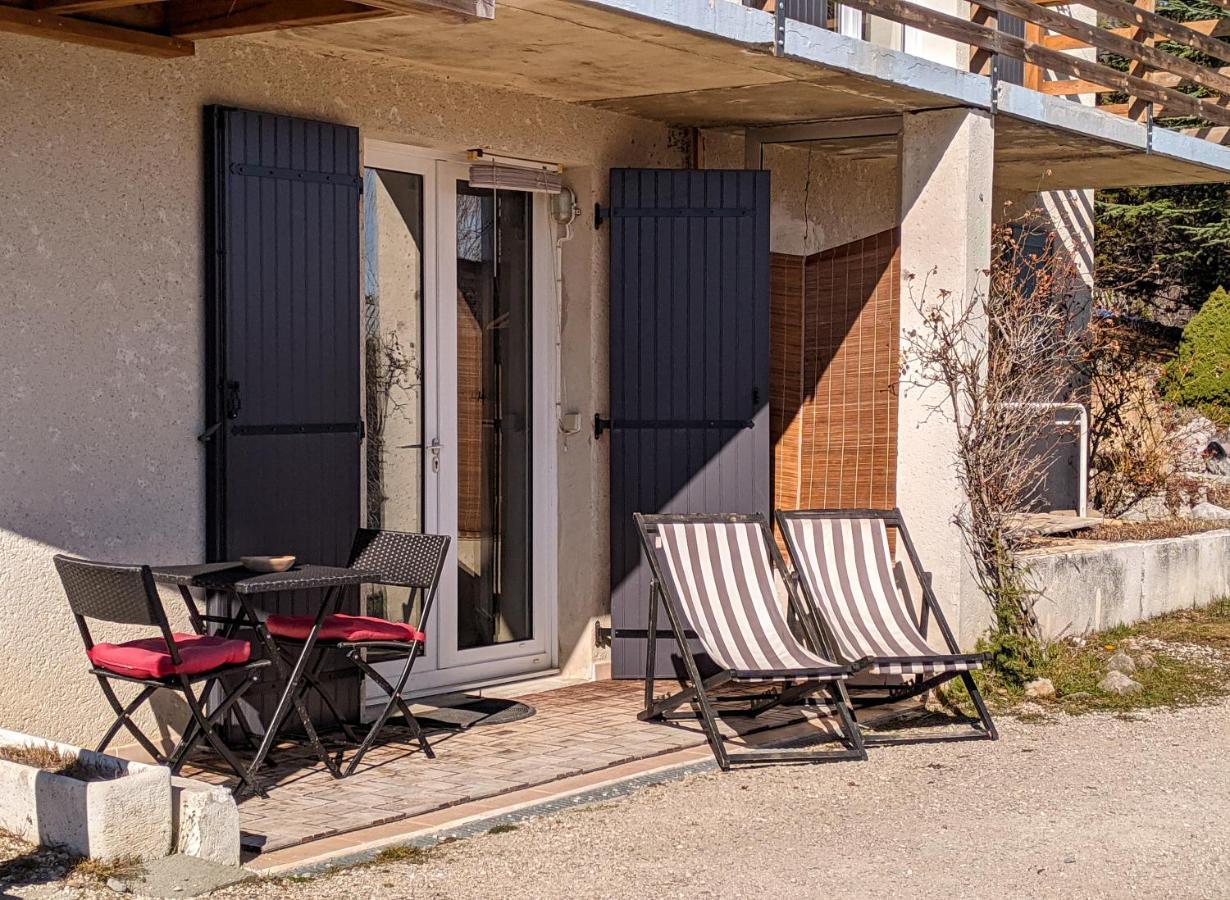 Appartement De Plain-Pied En Montagne Avec Vue Merveilleuse Sur Le Massif De Belledonne Saint Bernard du Touvet Dış mekan fotoğraf
