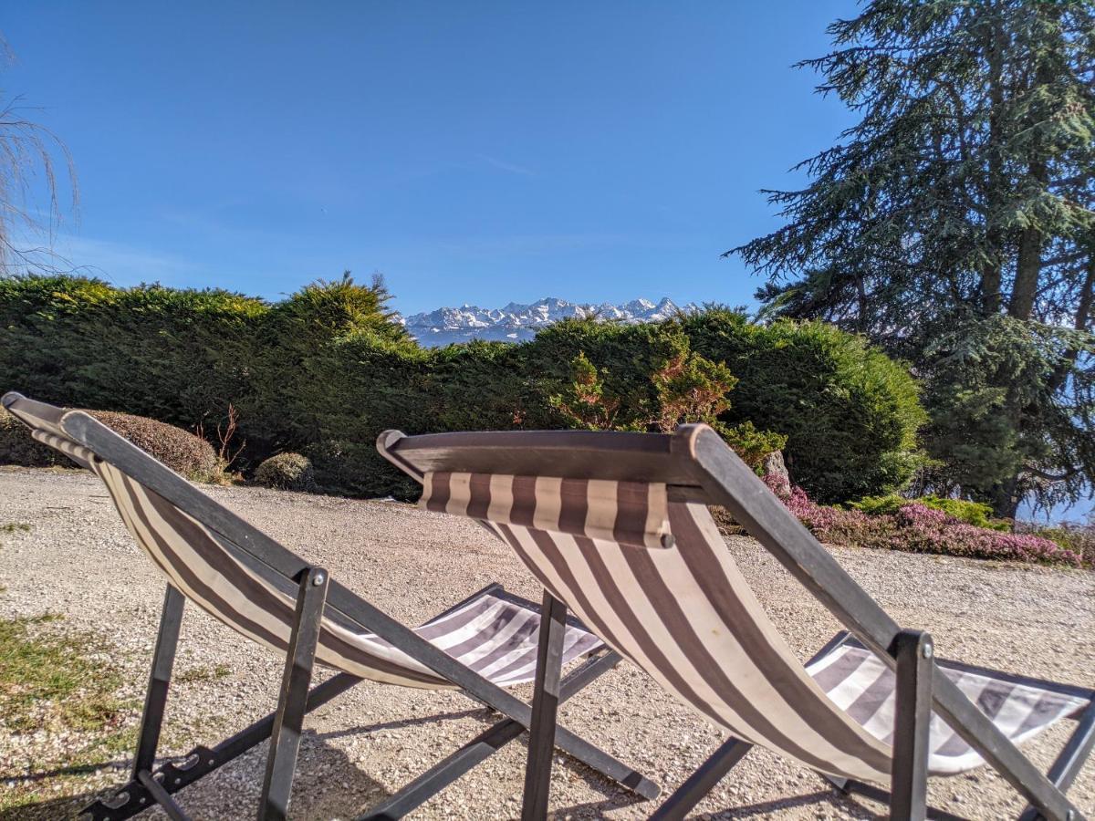 Appartement De Plain-Pied En Montagne Avec Vue Merveilleuse Sur Le Massif De Belledonne Saint Bernard du Touvet Dış mekan fotoğraf